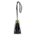 Celine Small Trio Crossbody Black Calfskin Leather — view 3