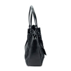 Gucci Rectangle Open Tote Black GG Canvas — view 4