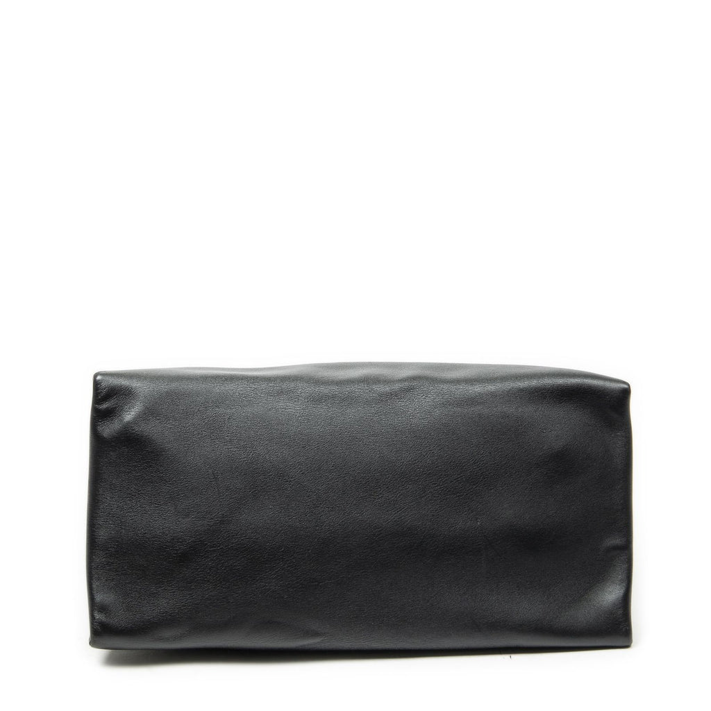 Celine All Soft Bag Light Blue Black Beige Calfskin Leather — view 6