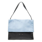 Celine All Soft Bag Light Blue Black Beige Calfskin Leather