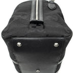 Gucci Convertible Duffle Black Jumbo GG Canvas — view 7