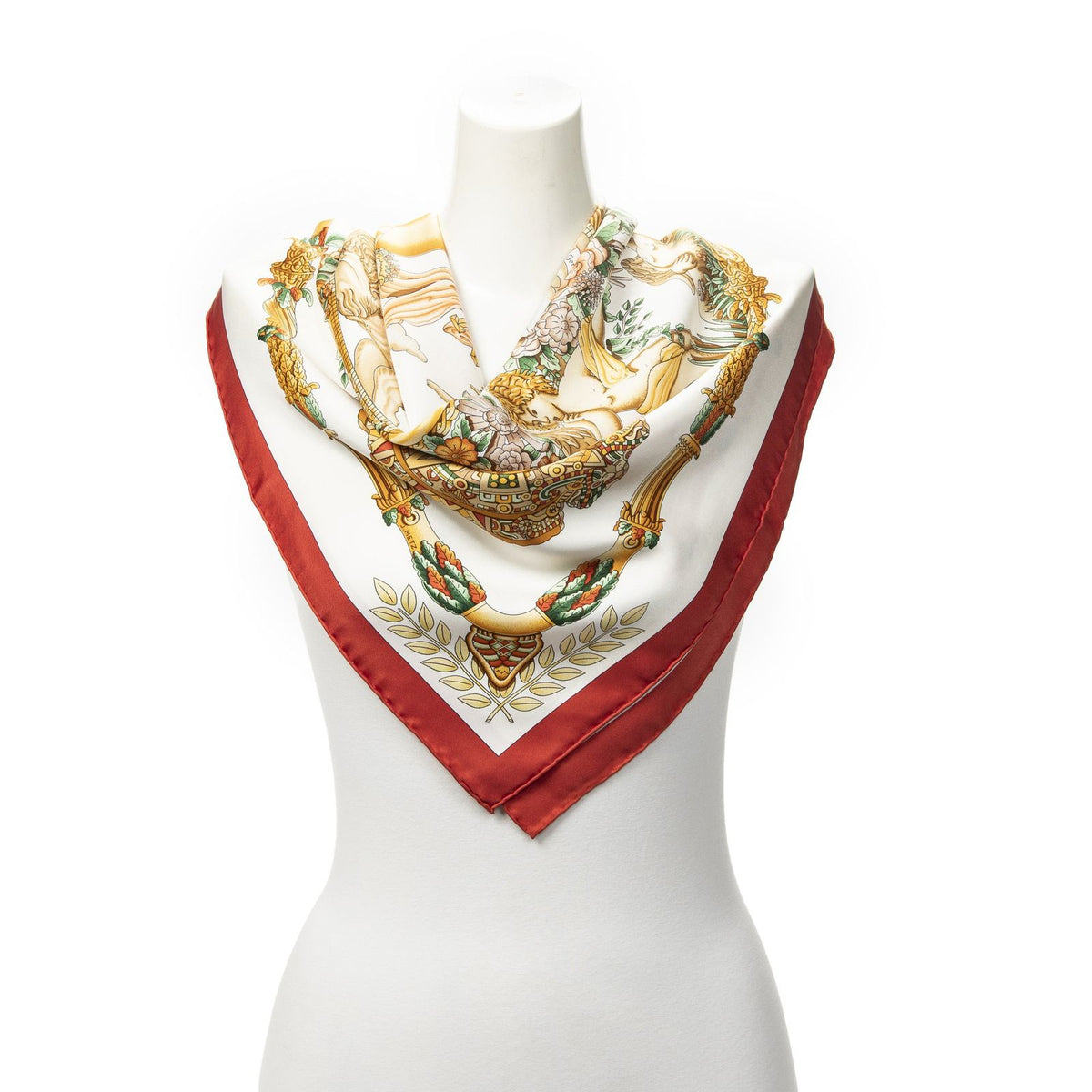 Hermes Scarf Orange