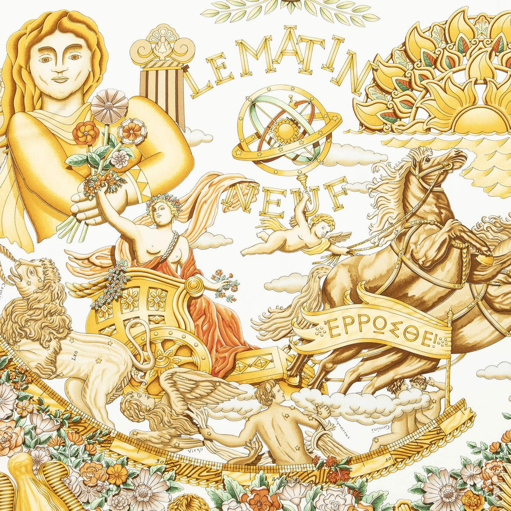 Hermes Scarf Orange — view 3