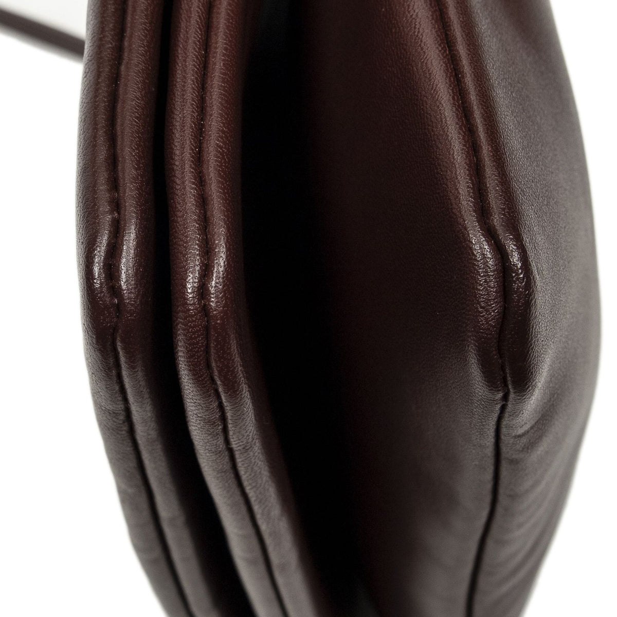 Celine Small Trio Crossbody Burgundy Calfskin Leather — view 7