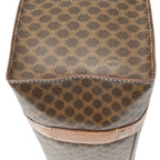 Celine Zip Shopping Tote Brown Beige Macadam Canvas — view 8