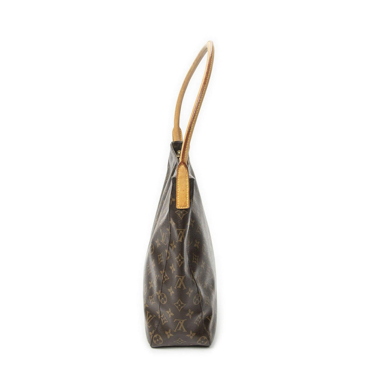 Louis Vuitton Looping Brown Monogram Canvas Shoulder Bag — view 3