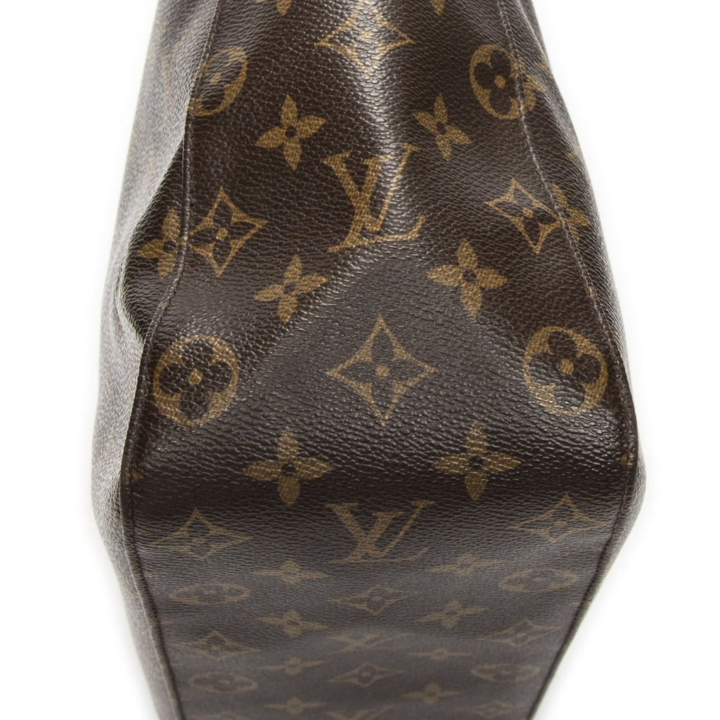 Louis Vuitton Looping Brown Monogram Canvas Shoulder Bag — view 8
