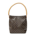 Louis Vuitton Looping Brown Monogram Canvas Shoulder Bag