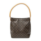 Louis Vuitton Looping Brown Monogram Canvas Shoulder Bag