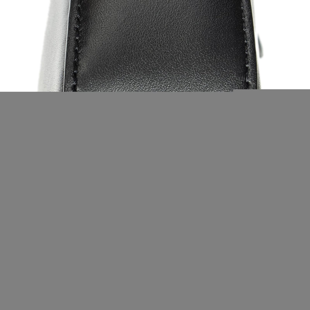 Celine Cuir Triomphe Mini Camera Bag Black Calfskin Leather — view 7