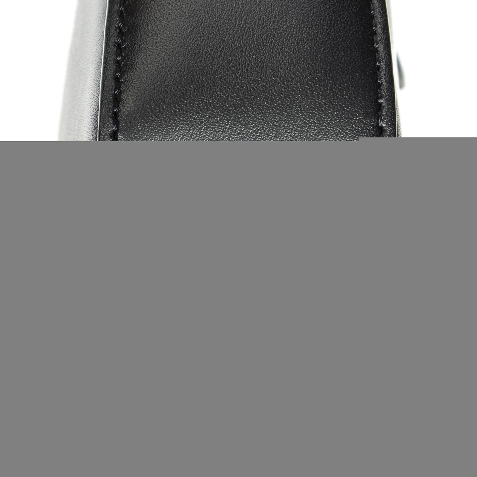 Celine Cuir Triomphe Mini Camera Bag Black Calfskin Leather — view 7