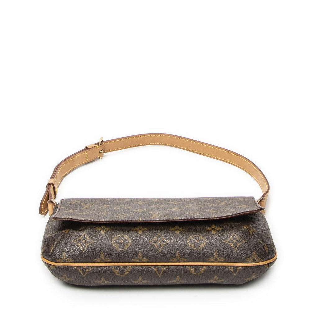 Louis Vuitton Musette Tango Brown Monogram Canvas Crossbody — view 6