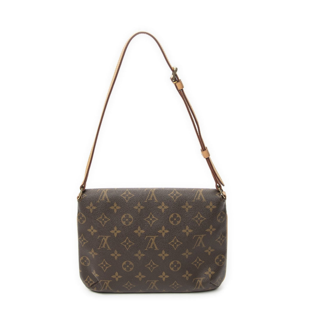 Louis Vuitton Musette Tango Brown Monogram Canvas Crossbody — view 5
