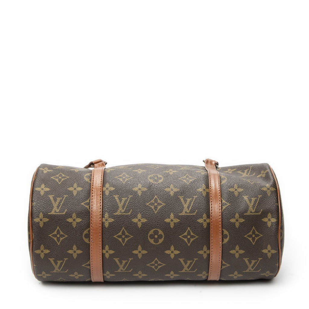 Louis Vuitton Papillon Brown Monogram Canvas Handbag — view 6