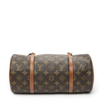Louis Vuitton Papillon Brown Monogram Canvas Handbag — view 6