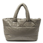 Chanel Medium Coco Cocoon Reversible Tote Gray Quilted Lambskin Leather
