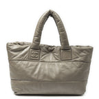 Chanel Medium Coco Cocoon Reversible Tote Gray Quilted Lambskin Leather — view 5