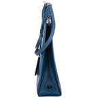 Prada GG Tote Blue Saffiano Lux Leather — view 3