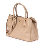 Prada Executive Tote Beige Saffiano Leather — view 2
