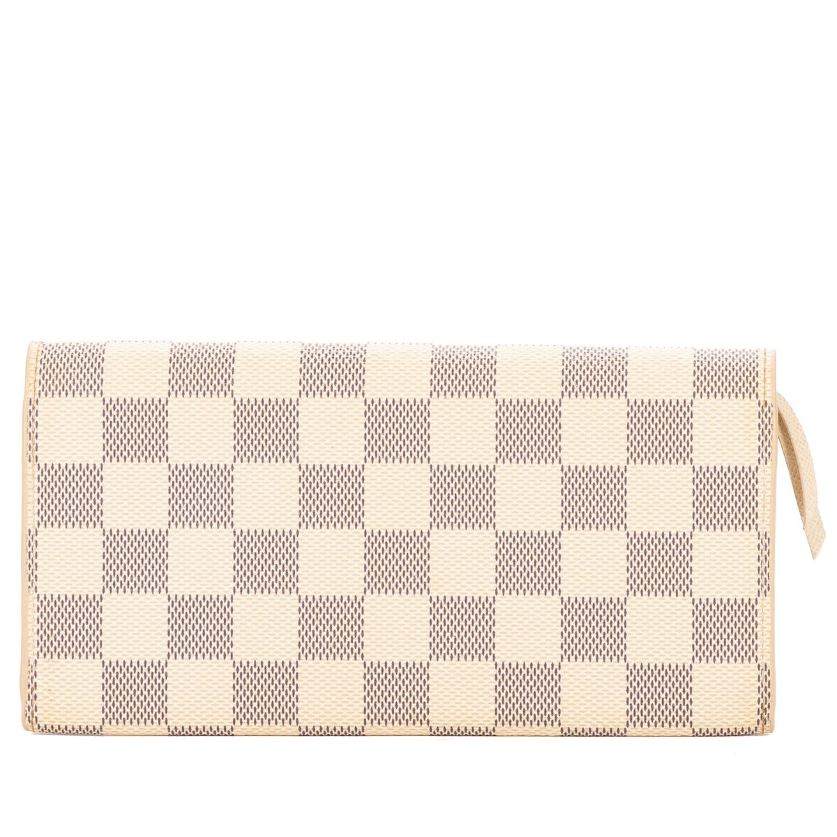 Louis Vuitton Emily Ivory Damier Azur Wallet — view 5