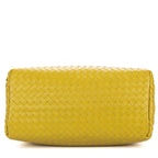 Bottega Veneta Small Rome Bag Green Intrecciato Leather — view 6
