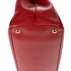 Prada Executive Tote Red Saffiano Leather — view 7