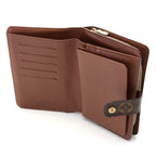 Louis Vuitton Porte Papier Zip Monogram Bifold Wallet Canvas Brown — view 7