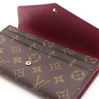 Louis Vuitton Portefeuille Sarah Monogram Fuchsia Wallet — view 6
