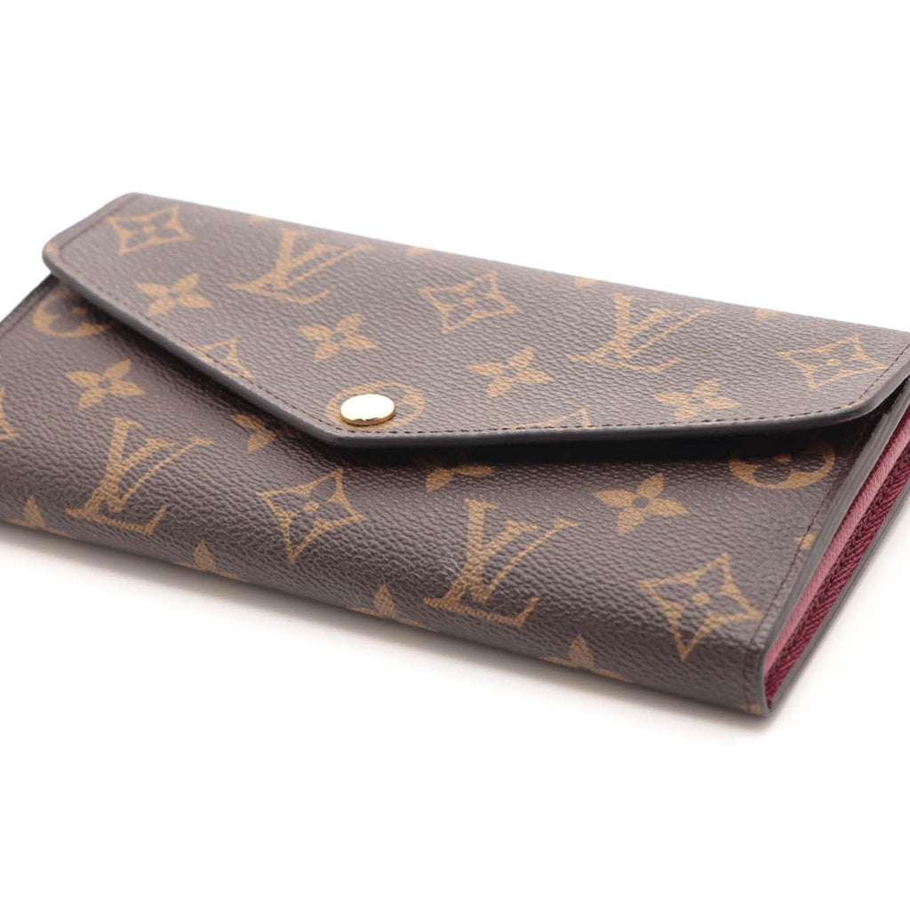 Louis Vuitton Portefeuille Sarah Monogram Fuchsia Wallet — view 4