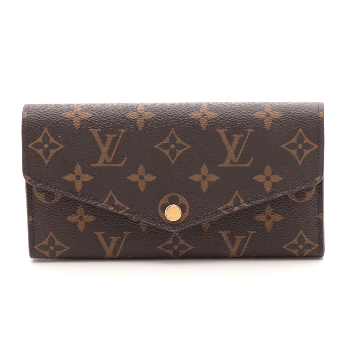 Louis Vuitton Portefeuille Sarah Monogram Fuchsia Wallet