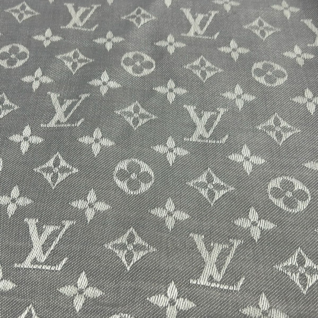 Louis Vuitton Shawl Monogram Denim Perlee Wool Scarf — view 2
