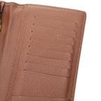Louis Vuitton Portefeuille Brazza Monogram Bifold Wallet Canvas Brown — view 8
