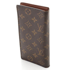 Louis Vuitton Portefeuille Brazza Monogram Bifold Wallet Canvas Brown — view 2