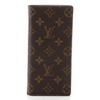 Louis Vuitton Portefeuille Brazza Monogram Bifold Wallet Canvas Brown