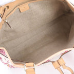 Gucci Bamboo Tassel Flower Leather Tote Shoulder — view 7
