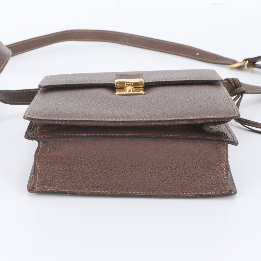 Gucci Vintage Leather 2-Way Shoulder Bag — view 7