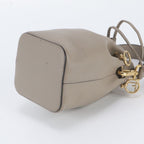Fendi Mini Mon Tresor Leather Handbag Tote Gold — view 4