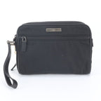 Gucci Leather Clutch Pouch Business Black