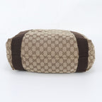 Gucci GG Canvas Leather Tote Shoulder Business Document — view 6