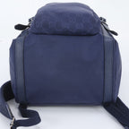 Gucci GG Nylon Leather Backpack Shoulder Bag — view 6