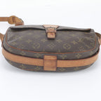 Louis Vuitton Monogram Jeune Fille Leather Shoulder Bag — view 6
