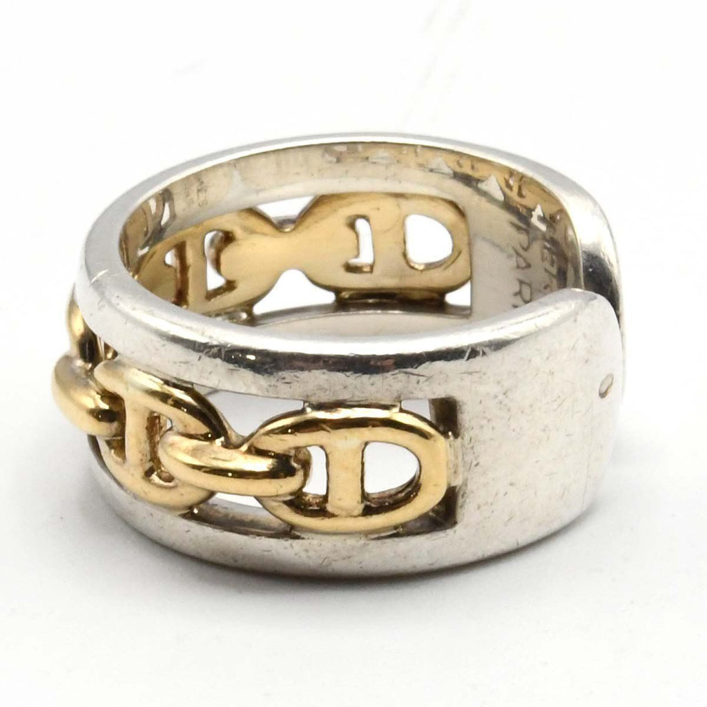 Hermes Chaine D'ancre Enchainee Ring 18k Vintage Case — view 7