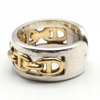 Hermes Chaine D'ancre Enchainee Ring 18k Vintage Case — view 7
