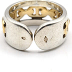 Hermes Chaine D'ancre Enchainee Ring 18k Vintage Case — view 3