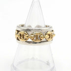 Hermes Chaine D'ancre Enchainee Ring 18k Vintage Case