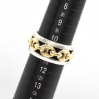 Hermes Chaine D'ancre Enchainee Ring 18k Vintage Case — view 8
