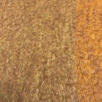 Loewe Shawl Orange Brown Dark Large Wool Scarf — view 2