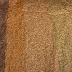 Loewe Shawl Orange Brown Dark Large Wool Scarf — view 5
