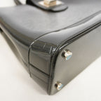 Louis Vuitton Handbag Epi Mirabeau GM Noir Electric — view 6