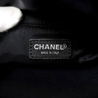 Chanel Vanity Bag New Travel Nylon Black Silver — view 5